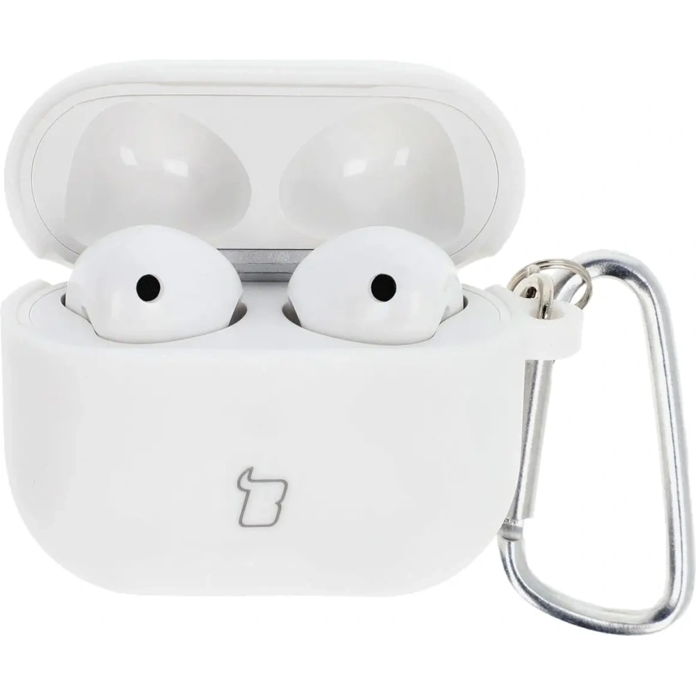 Wholesale Bizon Case Headphone Silicone AirPods 3 white - BIZ4168 - {ean13} - Hurt
