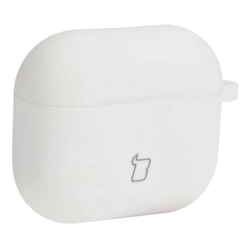 Etui Bizon Case Headphone Silicone do AirPods 3 białe