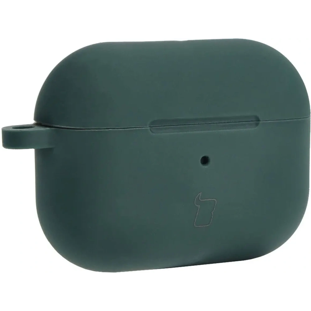 Hurtownia GSM - Etui Bizon Case sluchátka silikonové pro AirPods Pro 2 tmavě zelené - BIZ4170 - {ean13} - Hurt