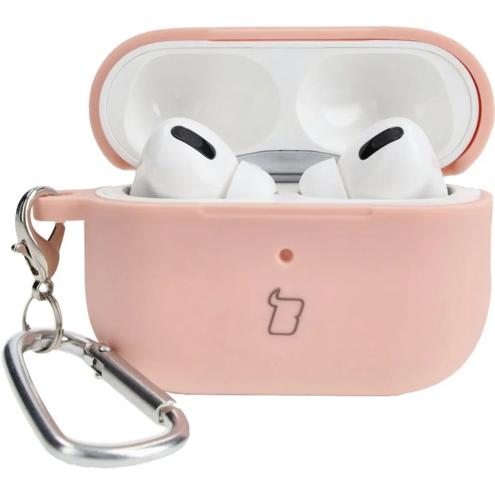 Hurtownia GSM - Etui Bizon Case Headphone Silicone do AirPods Pro 2 jasnoróżowe - BIZ4172 - {ean13} - Hurt