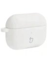 Hurtownia GSM - Cască Bizon Case Headphone Silicone AirPods Pro 2 albă - BIZ4173 - {ean13} - Hurt