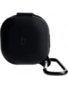 Etui Bizon Case Headphone Silicone do Samsung Galaxy Buds Live / Pro / Buds2 / Buds2 Pro / Buds FE černé
