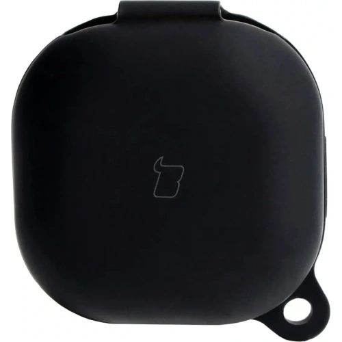 Etui Bizon Case Headphone Silicone do Samsung Galaxy Buds Live / Pro / Buds2 / Buds2 Pro / Buds FE czarne
