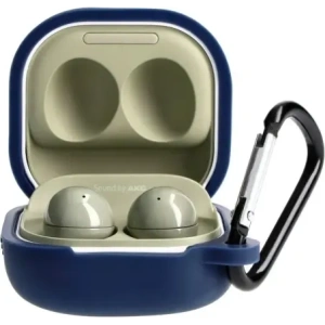 Wholesale Bizon Case Headphone Silicone Samsung Galaxy Buds Live / Pro / Buds2 / Buds2 Pro / Buds FE navy blue - BIZ4175 - {ean13} - Hurt