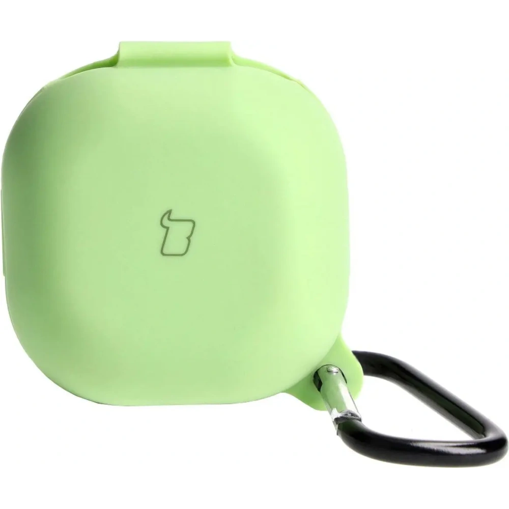 Hurtownia GSM - Etui Bizon Case Headphone Silicone do Samsung Galaxy Buds Live / Pro / Buds2 / Buds2 Pro / Buds FE zielone - BIZ4176 - {ean13} - Hurt