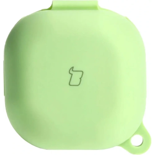 Etui Bizon Case Headphone Silicone do Samsung Galaxy Buds Live / Pro / Buds2 / Buds2 Pro / Buds FE zielone