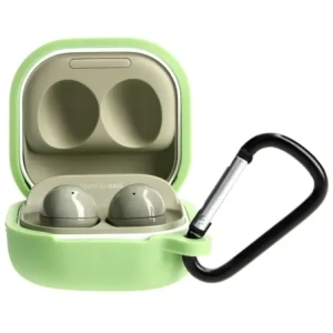Hurtownia GSM - Bizon Case Fejhallgató Szilikon Samsung Galaxy Buds Live / Pro / Buds2 / Buds2 Pro / Buds FE zöld - BIZ4176 - {ean13} - Hurt