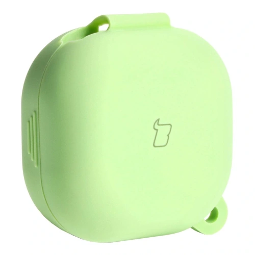 Etui Bizon Case Headphone Silicone do Samsung Galaxy Buds Live / Pro / Buds2 / Buds2 Pro / Buds FE zielone