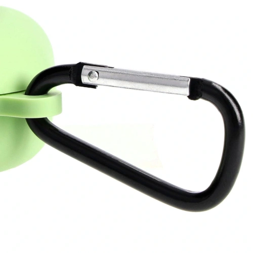 Etui Bizon Case Headphone Silicone do Samsung Galaxy Buds Live / Pro / Buds2 / Buds2 Pro / Buds FE zielone