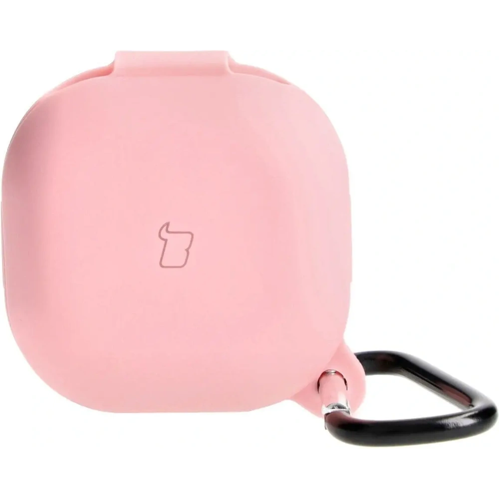 Hurtownia GSM - Etui Bizon Case Headphone Silicone do Samsung Galaxy Buds Live / Pro / Buds2 / Buds2 Pro / Buds FE růžové - BIZ4177 - {ean13} - Hurt