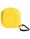 Etui Bizon Case Headphone Silicone do Samsung Galaxy Buds Live / Pro / Buds2 / Buds2 Pro / Buds FE žluté