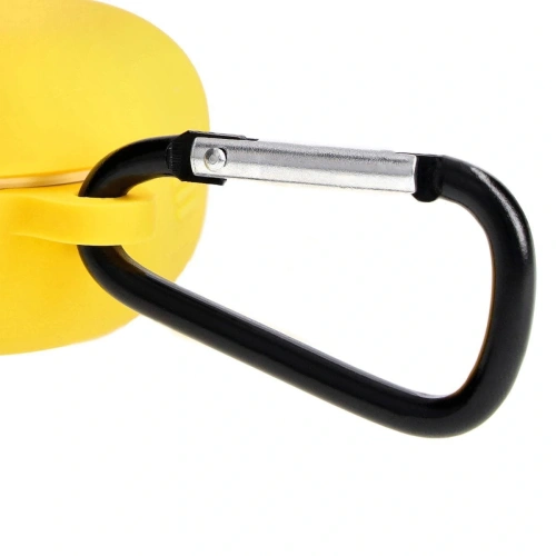 Etui Bizon Case Headphone Silicone do Samsung Galaxy Buds Live / Pro / Buds2 / Buds2 Pro / Buds FE żółte