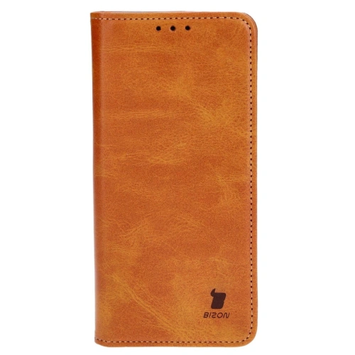 Etui z klapką Bizon Case Pocket Pro do OnePlus 12 brązowe