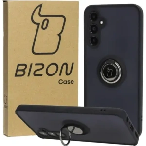Hurtownia GSM - Etui s úchopem na prst Bizon Case Hybrid Ring pro Samsung Galaxy A05s kouřové s černým rámečkem - BIZ4182 - {ean13} - Hurt