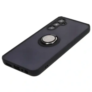 Hurtownia GSM - Etui s úchopem na prst Bizon Case Hybrid Ring pro Samsung Galaxy A05s kouřové s černým rámečkem - BIZ4182 - {ean13} - Hurt
