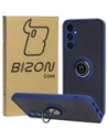 Bizon Case Hybrid Gyűrű Samsung Galaxy A05s füstös színben, tengerészkék kerettel