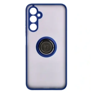 Hurtownia GSM - Etui s úchopem na prst Bizon Case Hybrid Ring pro Samsung Galaxy A05s kouřové s modrým rámem - BIZ4183 - {ean13} - Hurt