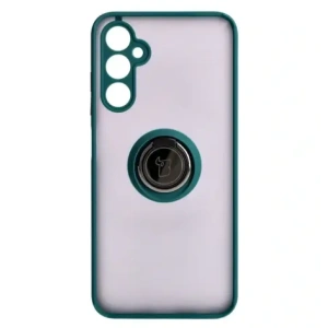 Hurtownia GSM - Bizon Case Hybrid Ring Samsung Galaxy A05s rauchig mit einem dunkelgrünen Rahmen - BIZ4184 - {ean13} - Hurt