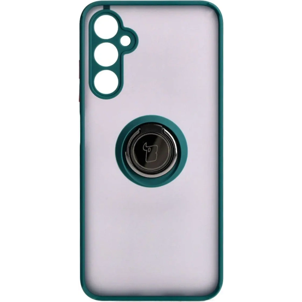 Hurtownia GSM - Bizon Case Hybrid Ring Samsung Galaxy A05s rauchig mit einem dunkelgrünen Rahmen - BIZ4184 - {ean13} - Hurt