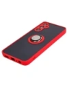 Hurtownia GSM - Bizon Case Hybrid Ring Samsung Galaxy A05s rauchig mit einem roten Rahmen - BIZ4185 - {ean13} - Hurt