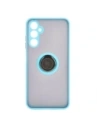 Hurtownia GSM - Bizon Case Hybrid Ring Samsung Galaxy A05s rauchig mit einem hellblauen Rahmen - BIZ4186 - {ean13} - Hurt