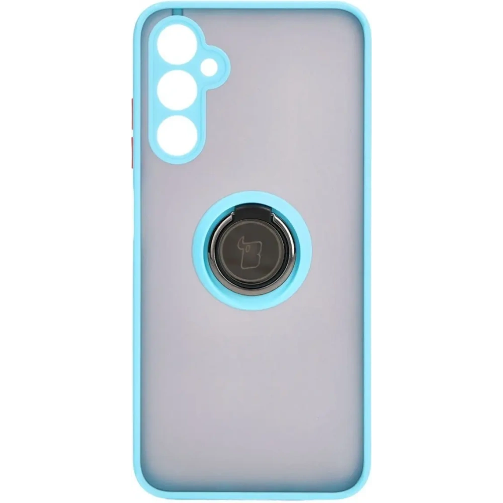 Hurtownia GSM - Bizon Case Hybrid Ring Samsung Galaxy A05s rauchig mit einem hellblauen Rahmen - BIZ4186 - {ean13} - Hurt