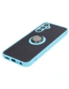 Hurtownia GSM - Bizon Case Hybrid Ring Samsung Galaxy A05s rauchig mit einem hellblauen Rahmen - BIZ4186 - {ean13} - Hurt