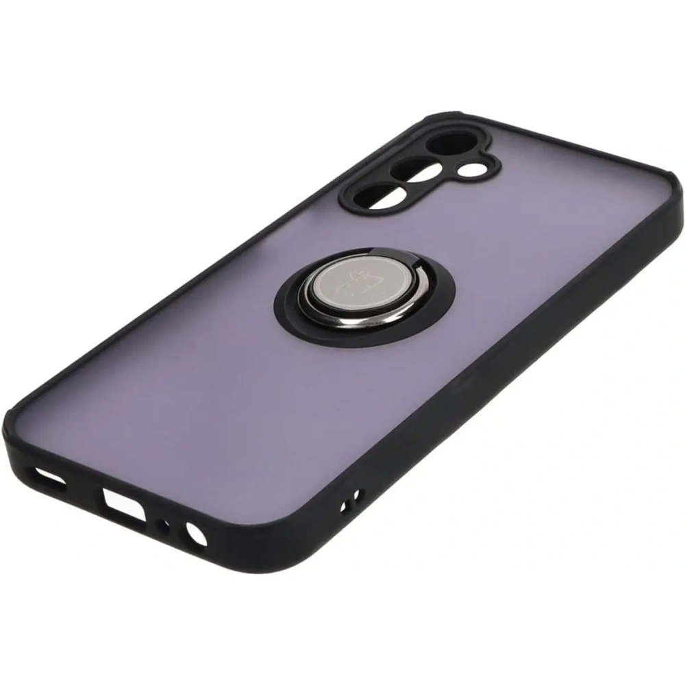 Wholesale Bizon Case Hybrid Ring Samsung Galaxy A15 5G/4G smoky with a black frame - BIZ4188 - {ean13} - Hurt