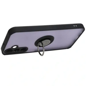 Hurtownia GSM - Bizon Case Hybrid Ring Samsung Galaxy A15 5G/4G füstös fekete kerettel - BIZ4188 - {ean13} - Hurt