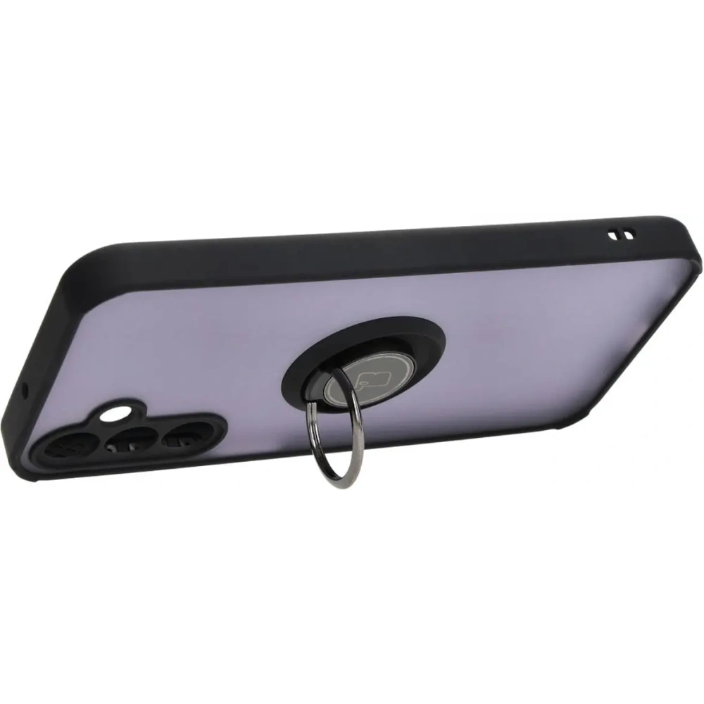 Wholesale Bizon Case Hybrid Ring Samsung Galaxy A15 5G/4G smoky with a black frame - BIZ4188 - {ean13} - Hurt