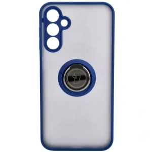Wholesale Bizon Case Hybrid Ring Samsung Galaxy A15 5G/4G smoky with a navy blue frame - BIZ4189 - {ean13} - Hurt