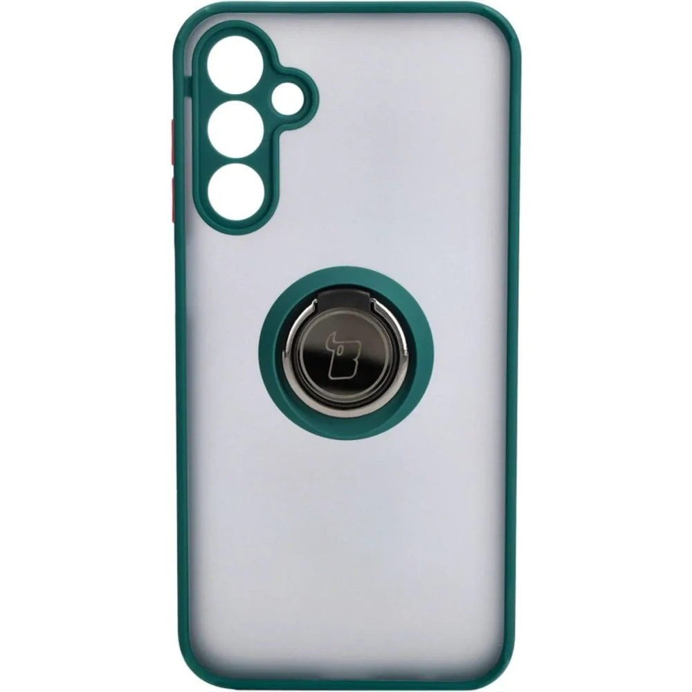 Hurtownia GSM - Bizon Case Hybrid Ring Samsung Galaxy A15 5G/4G füstös sötétzöld kerettel - BIZ4190 - {ean13} - Hurt