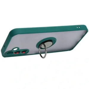 Hurtownia GSM - Bizon Case Hybrid Ring Samsung Galaxy A15 5G/4G füstös sötétzöld kerettel - BIZ4190 - {ean13} - Hurt