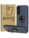 Hurtownia GSM - Bizon Case Hybrid Ring Samsung Galaxy A25 5G fumuriu cu un cadru negru - BIZ4194 - {ean13} - Hurt