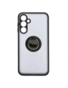 Hurtownia GSM - Bizon Case Hybrid Ring Samsung Galaxy A25 5G fumuriu cu un cadru negru - BIZ4194 - {ean13} - Hurt