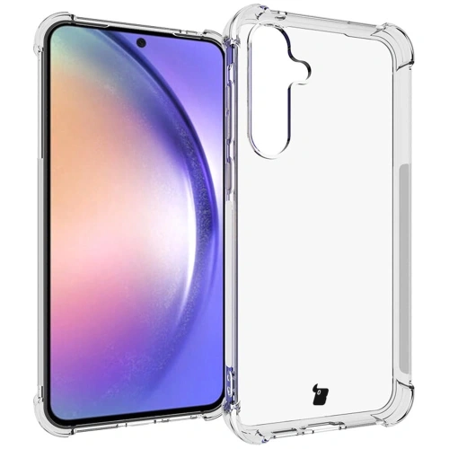 Elastyczne etui Bizon Case Salpa do Samsung Galaxy A55 5G przezroczyste
