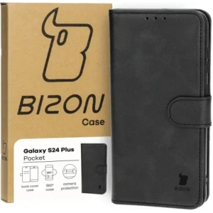 Wholesale Bizon Case Pocket Samsung Galaxy S24 Plus black - BIZ4202 - {ean13} - Hurt