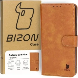 Wholesale Bizon Case Pocket Samsung Galaxy S24 Plus brown - BIZ4203 - {ean13} - Hurt