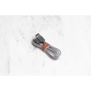 Hurtownia GSM - Kabel Native Union Belt Cable Lightning ze skórzanym zapięciem 1,2m (zebra) - NTU003ZEB - {ean13} - Hurt