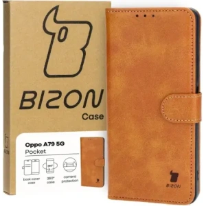 Hurtownia GSM - Bizon tok Oppo A79 5G-hez barna - BIZ4217 - {ean13} - Hurt