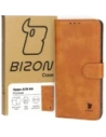 Etui z klapką Bizon Case Pocket do Oppo A79 5G brązowe