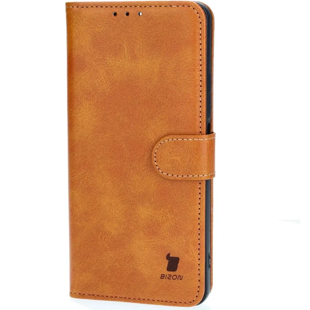 Hurtownia GSM - Etui z klapką Bizon Case Pocket do Oppo A79 5G brązowe - BIZ4217 - {ean13} - Hurt
