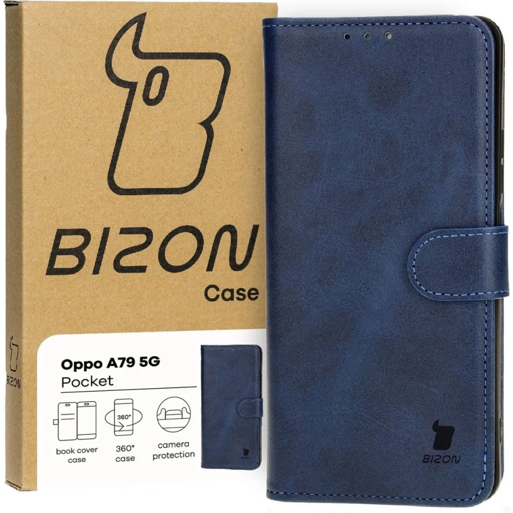 Hurtownia GSM - Husă Bizon Case pentru Oppo A79 5G, albastru marin - BIZ4218 - {ean13} - Hurt