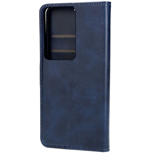 Etui z klapką Bizon Case Pocket do Oppo A79 5G granatowe