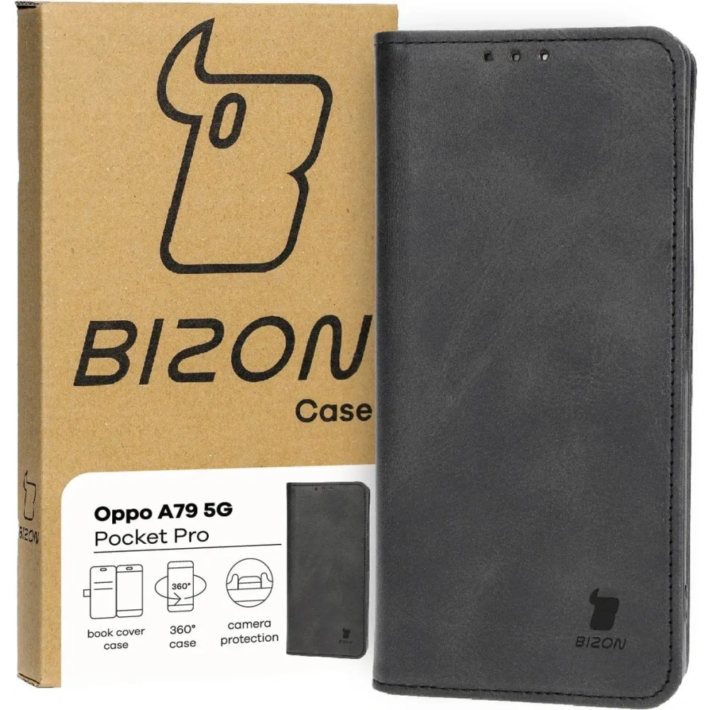Wholesale Bizon Case Pocket Pro Oppo A79 5G black - BIZ4219 - {ean13} - Hurt