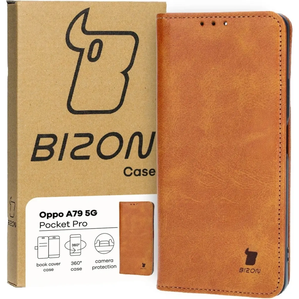 Wholesale Bizon Case Pocket Pro Oppo A79 5G brown - BIZ4220 - {ean13} - Hurt