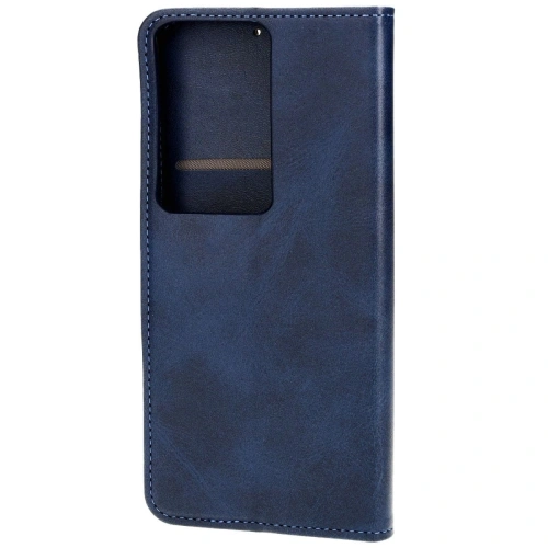 Etui z klapką Bizon Case Pocket Pro do Oppo A79 5G granatowe
