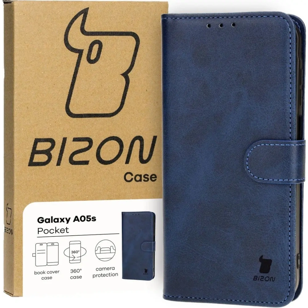 Hurtownia GSM - Bizon Case Pocket Samsung Galaxy A05s sötétkék - BIZ4224 - {ean13} - Hurt