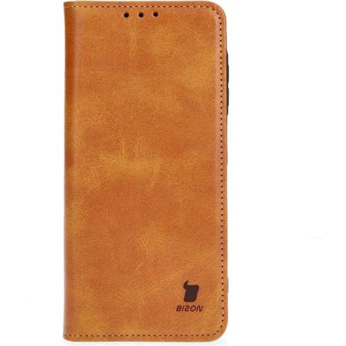 Etui z klapką Bizon Case Pocket Pro do Samsung Galaxy A05s brązowe