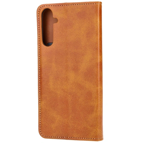 Etui z klapką Bizon Case Pocket Pro do Samsung Galaxy A05s brązowe